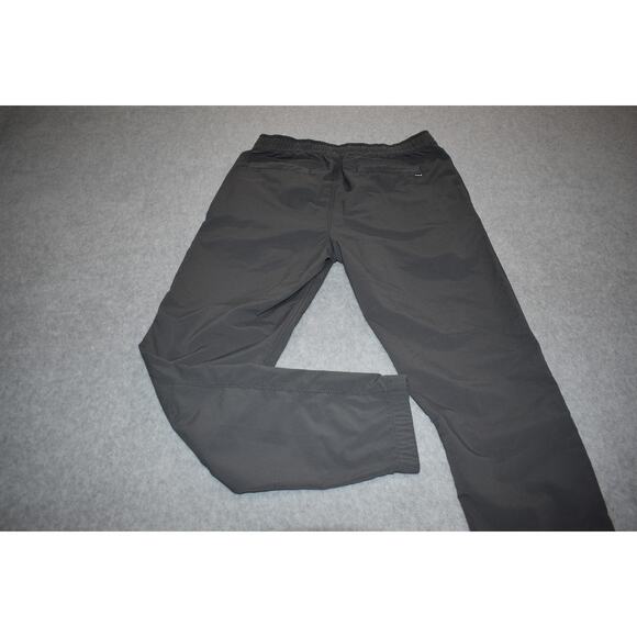 Hurley Gym Pants Workout Mens Size Medium With Pockets Tapered Gray Performance - Picture 7 of 7